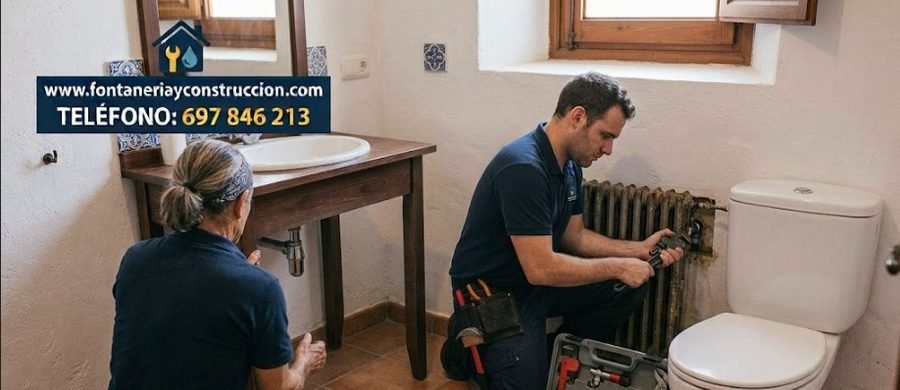 Fontanero cerca de mí en Centro Madrid reparando radiador y sanitarios — técnicos propios que conocen las instalaciones del distrito — Gran Vía Centro — 697 846 213
