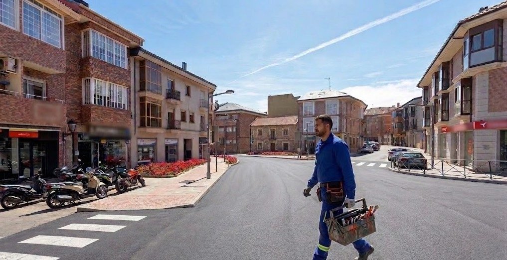 Fontanero en la Avenida de los Voluntarios de Galapagar — técnico en ruta Fontanería y Construcción — fontaneriayconstruccion.com