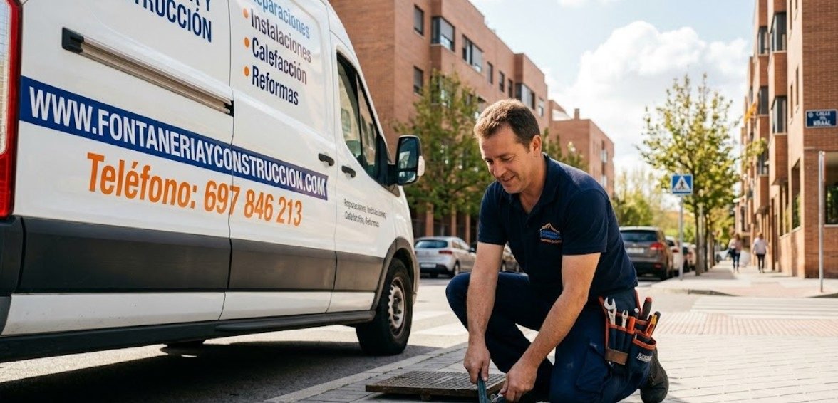 Fontanero en Las Rozas de Madrid trabajando en Calle Principado de Asturias
