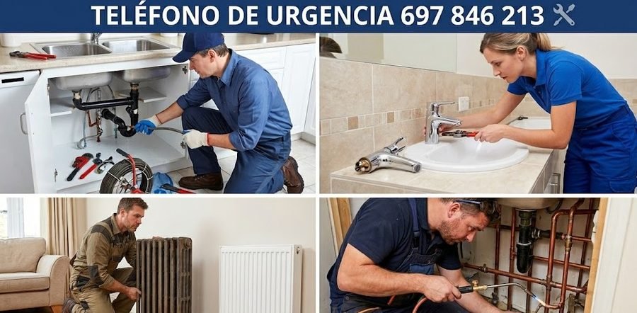 Fontanero urgencias 24 horas en Madrid, distrito Chamartín — técnicos propios Fontanería y Construcción
