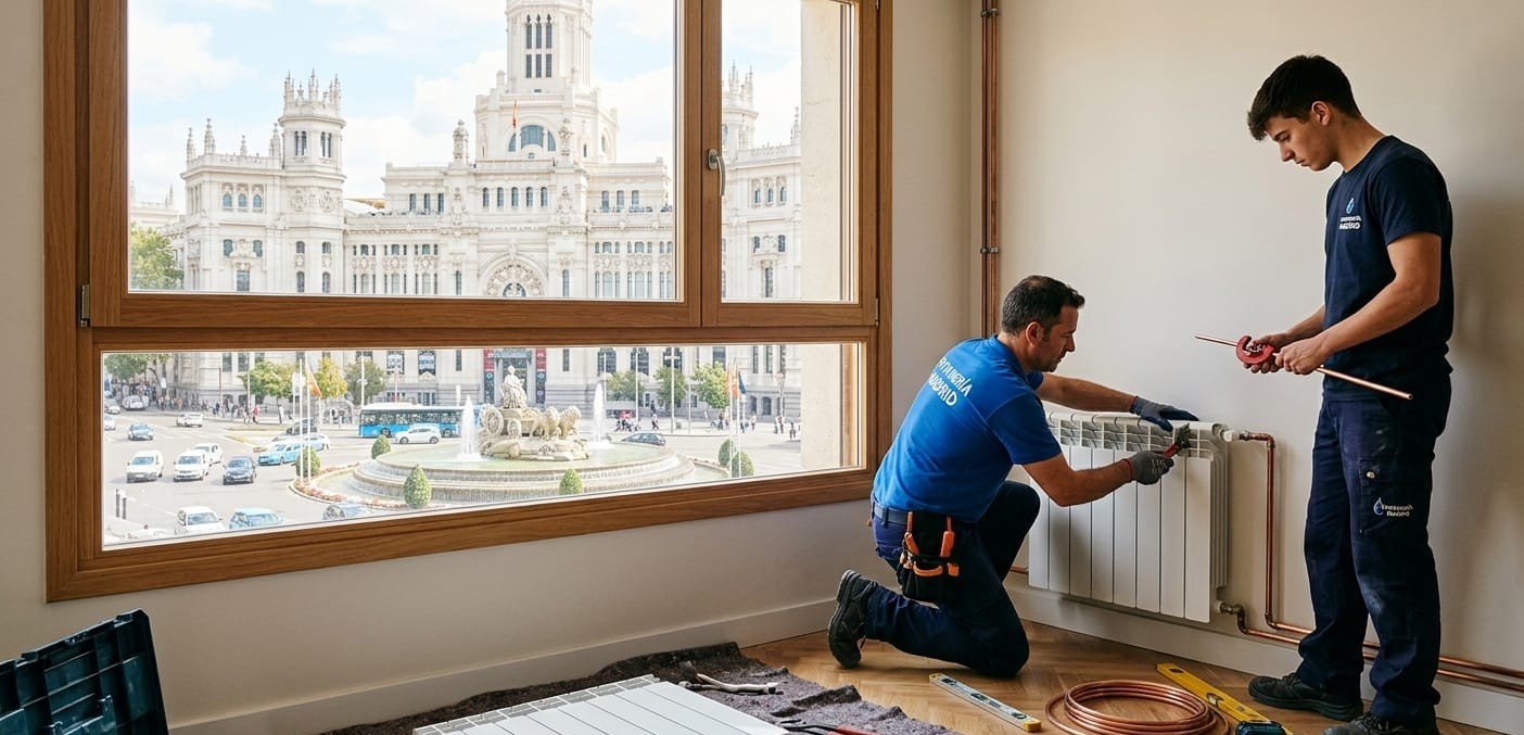 Fontaneros en Madrid Centro — Instalación de radiadores y calefacción