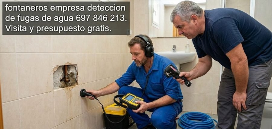 Detección de fugas de agua ocultas en Alcalá de Henares sin obras — reparación urgente de tuberías y bajantes — Vía Complutense Alcalá de Henares — 697 846 213