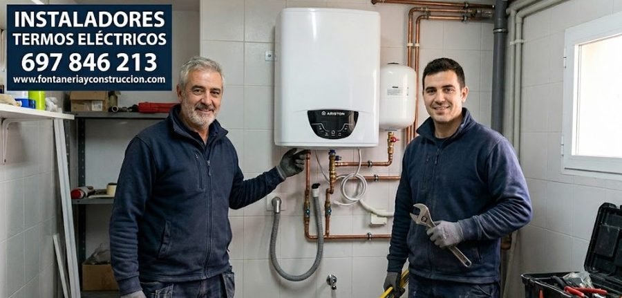 Instaladores de termos eléctricos Ariston en Majadahonda Madrid — fontaneros especializados en instalación de termos — 697 846 213