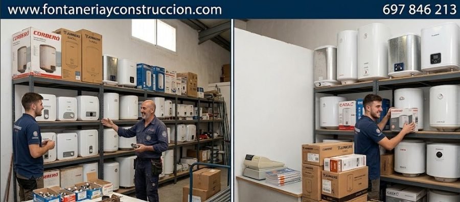 Empresa especialista en instalación de termos eléctricos en Alcorcón — técnicos propios 20+ años experiencia asesoramiento — Avenida Cantabria Alcorcón — 697 846 213