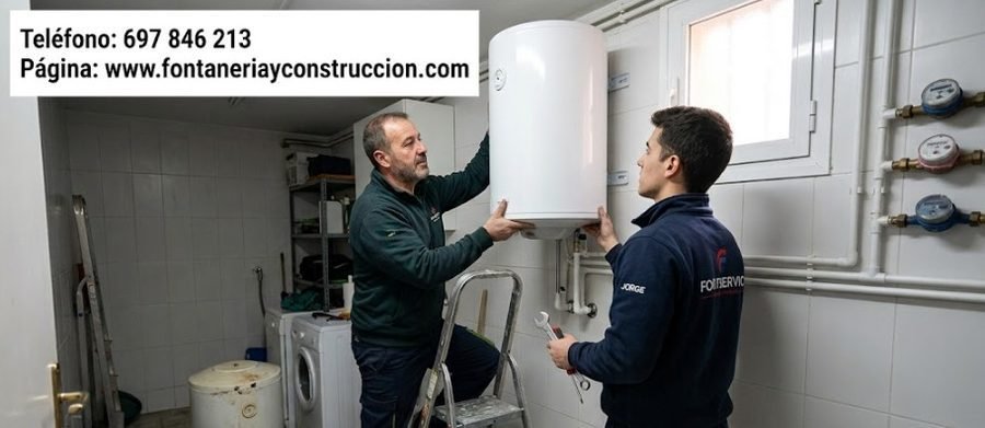 Instaladores de termos eléctricos en Navacerrada — almacén con stock todas las marcas Ariston Junkers Corberó — Calle Prado Navacerrada — 697 846 213