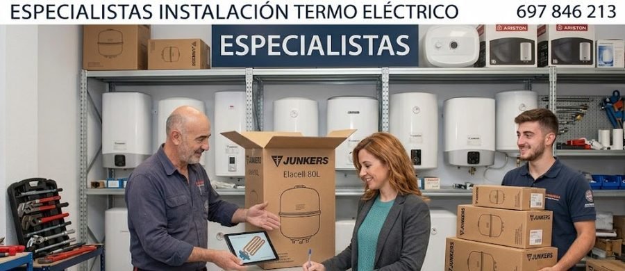 Mejores instaladores de termos eléctricos en Usera — instalación reparación cambio termo antiguo garantía por escrito — Calle de Perales Usera — 697 846 213